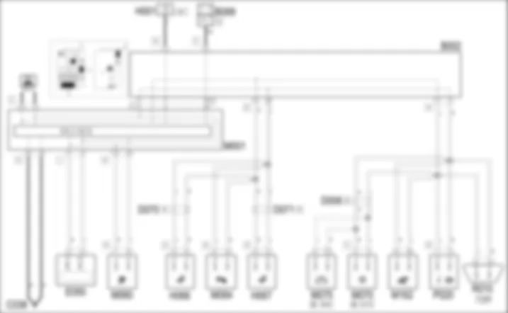 LINEE DI COLLEGAMENTO CAN - SCHEMA ELETTRICO Fiat BRAVO 1.9 JTD 16v LINEE DI COLLEGAMENTO CAN - SCHEMA ELETTRICO Fiat BRAVO 1.9 JTD 16v