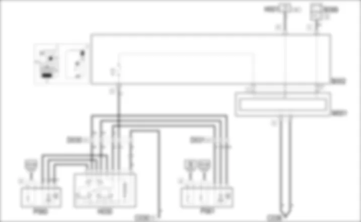 REGOLAZIONE SPECCHI RETROVISORI - SCHEMA ELETTRICO Fiat BRAVO 1.9 JTD 16v REGOLAZIONE SPECCHI RETROVISORI - SCHEMA ELETTRICO Fiat BRAVO 1.9 JTD 16v