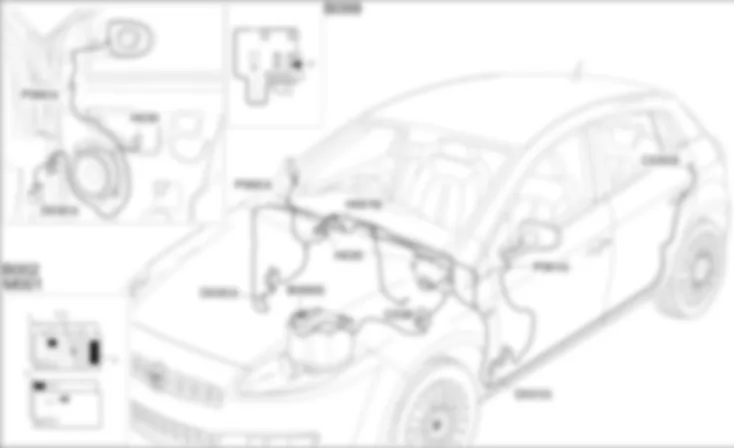 REGOLAZIONE SPECCHI RETROVISORI - LOCALIZZAZIONE COMPONENTI Fiat BRAVO 1.9 JTD 16v REGOLAZIONE SPECCHI RETROVISORI - LOCALIZZAZIONE COMPONENTI Fiat BRAVO 1.9 JTD 16v