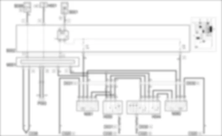 VORDERE SCHEIBENHEBER - SCHALTPLAN Fiat BRAVO 1.9 JTD 16v VORDERE SCHEIBENHEBER - SCHALTPLAN Fiat BRAVO 1.9 JTD 16v