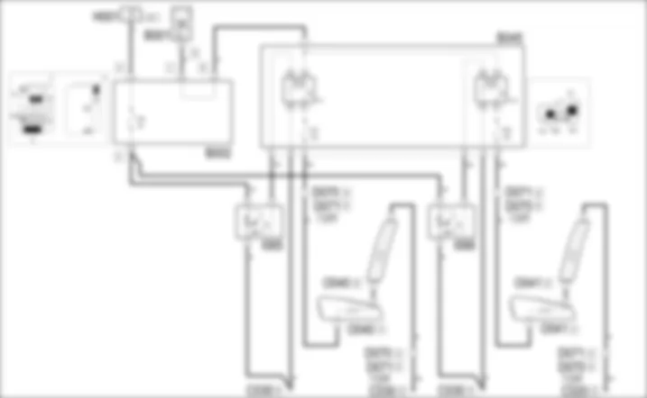 SEDILI RISCALDATI - SCHEMA ELETTRICO Fiat BRAVO 1.9 JTD 16v SEDILI RISCALDATI - SCHEMA ELETTRICO Fiat BRAVO 1.9 JTD 16v