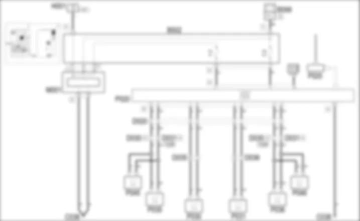AUTORADIO - SCHEMA ELETTRICO Fiat BRAVO 1.9 JTD 16v AUTORADIO - SCHEMA ELETTRICO Fiat BRAVO 1.9 JTD 16v