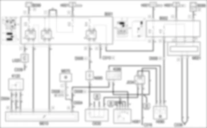 KOMPRESSOREINSCHALTUNG - SCHALTPLAN Fiat BRAVO 1.4 16v  