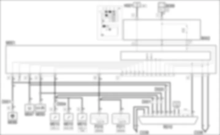 CONNETTORE MULTIPLO DI DIAGNOSI - SCHEMA ELETTRICO Fiat BRAVO 1.9 JTD 16v CONNETTORE MULTIPLO DI DIAGNOSI - SCHEMA ELETTRICO Fiat BRAVO 1.9 JTD 16v