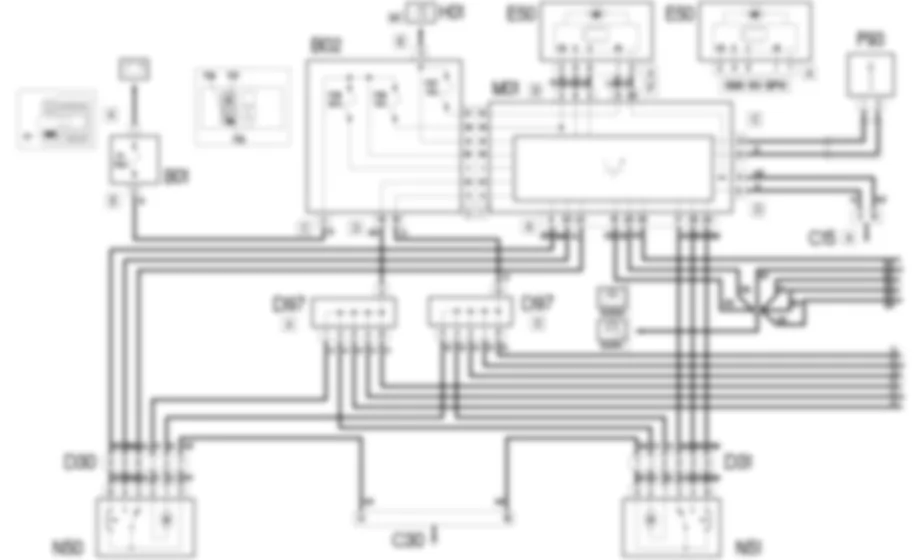 CENTRAL LOCKING - WIRING DIAGRAM Fiat DOBLO 1.9 JTD 8V da 12/03 CENTRAL LOCKING - WIRING DIAGRAM Fiat DOBLO 1.9 JTD 8V da 12/03