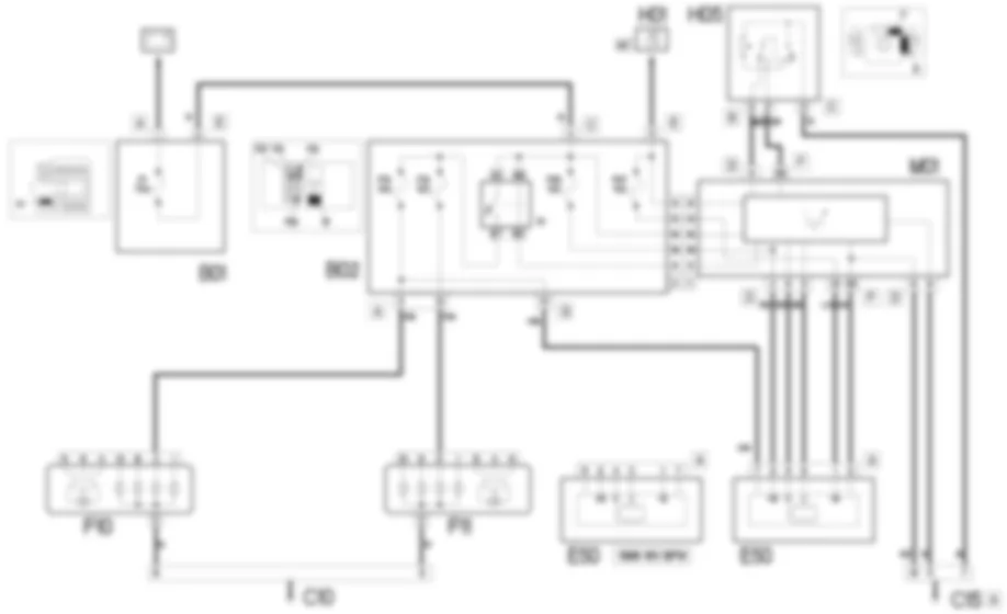 LUCI ANABBAGLIANTI - SCHEMA ELETTRICO Fiat DOBLO 1.3 JTD 16V da 12/03 LUCI ANABBAGLIANTI - SCHEMA ELETTRICO Fiat DOBLO 1.3 JTD 16V da 12/03