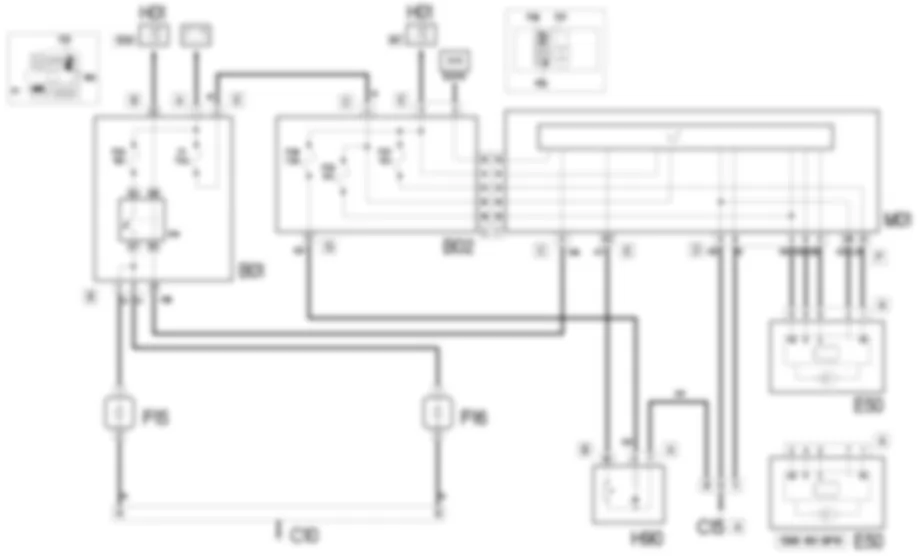 LUCI FENDINEBBIA - SCHEMA ELETTRICO Fiat DOBLO 1.9 JTD 8V Fino a 10/2000 LUCI FENDINEBBIA - SCHEMA ELETTRICO Fiat DOBLO 1.9 JTD 8V Fino a 10/2000