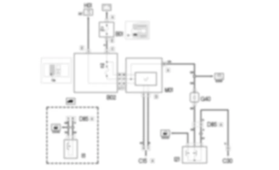 LUCE CASSETTO - LUCE BAULE - LUCE ANTINA PARASOLE - SCHEMA ELETTRICO Fiat DOBLO 1.9 JTD 8V Fino a 10/2000 LUCE CASSETTO - LUCE BAULE - LUCE ANTINA PARASOLE - SCHEMA ELETTRICO Fiat DOBLO 1.9 JTD 8V Fino a 10/2000