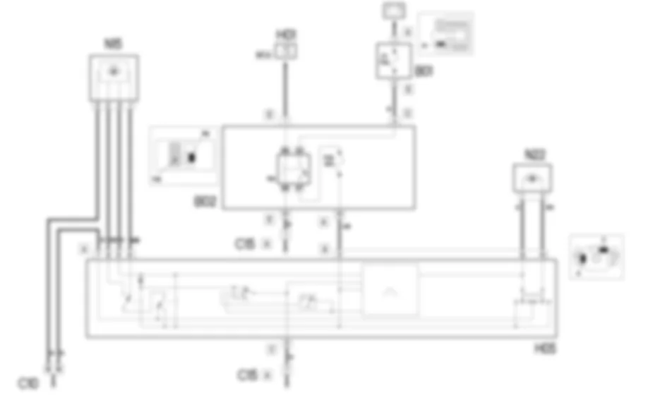 FRONTSCHEIBENWISCHER/WASCHER - SCHALTPLAN Fiat DOBLO 1.9 JTD 8V Da 10/2000 FRONTSCHEIBENWISCHER/WASCHER - SCHALTPLAN Fiat DOBLO 1.9 JTD 8V Da 10/2000