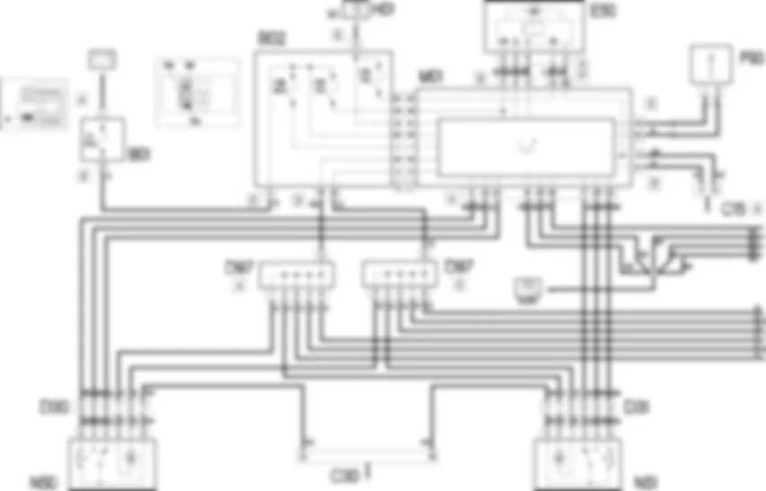 CENTRAL LOCKING - WIRING DIAGRAM Fiat DOBLO 1.9 JTD 8V da 12/03 CENTRAL LOCKING - WIRING DIAGRAM Fiat DOBLO 1.9 JTD 8V da 12/03