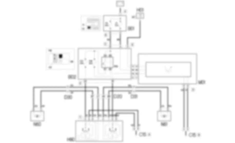 SCHEIBENHEBER VORNE - SCHALTPLAN Fiat DOBLO 1.9 JTD 8V Fino a 10/2000 SCHEIBENHEBER VORNE - SCHALTPLAN Fiat DOBLO 1.9 JTD 8V Fino a 10/2000