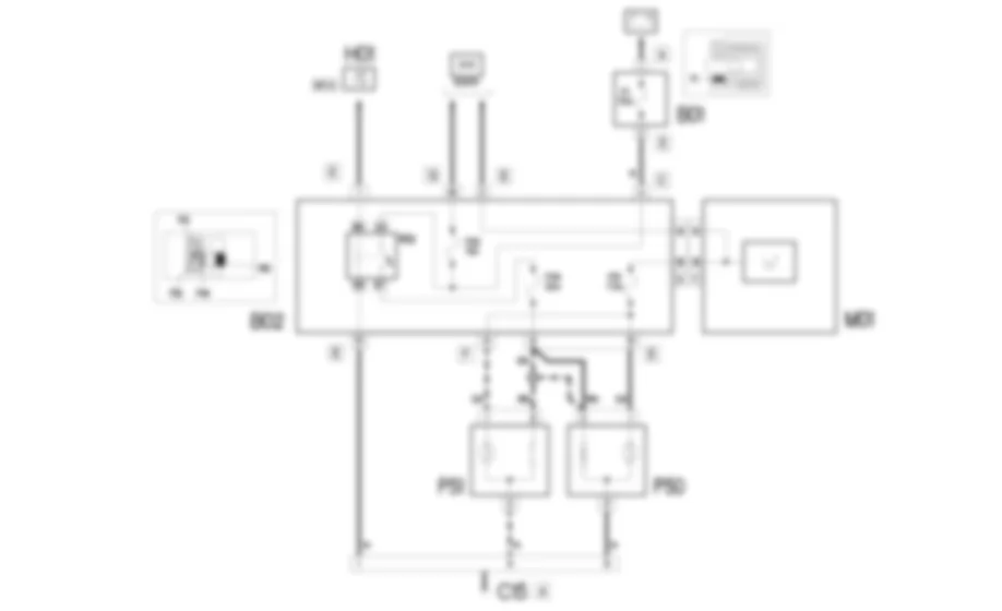 ZIGARETTENANZUNDER/STROMABGRIFF - SCHALTPLAN Fiat DOBLO 1.3 JTD 16V  da 12/03