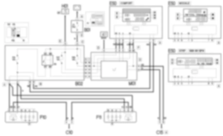 REGOLATORE ASSETTO FARI - SCHEMA ELETTRICO Fiat DOBLO 1.3 JTD 16V Da 10/2000 REGOLATORE ASSETTO FARI - SCHEMA ELETTRICO Fiat DOBLO 1.3 JTD 16V Da 10/2000