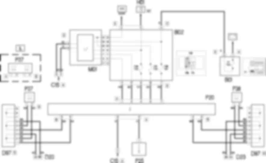 AUTORADIO - SCHEMA ELETTRICO Fiat DOBLO 1.9 JTD 8V Fino a 10/2000 AUTORADIO - SCHEMA ELETTRICO Fiat DOBLO 1.9 JTD 8V Fino a 10/2000