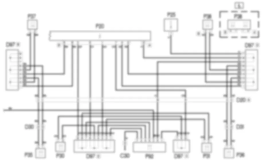 RADIO - WIRING DIAGRAM Fiat DOBLO 1.9 JTD 8V  da 12/03