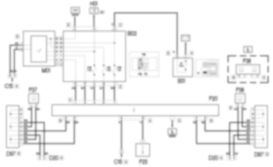 AUTORADIO - SCHEMA ELETTRICO Fiat DOBLO 1.4 8v  Da 10/2000