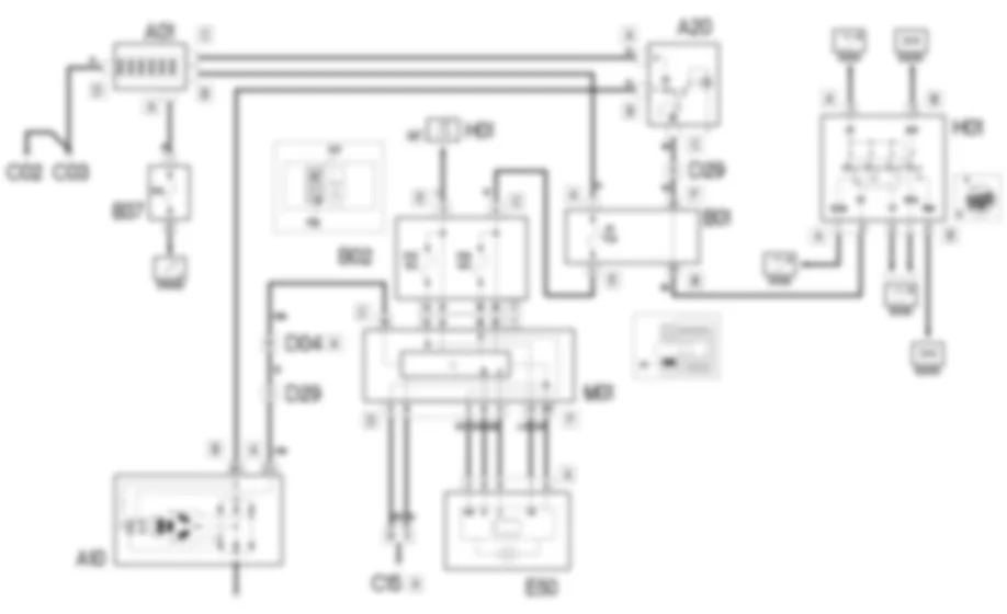 AVVIAMENTO E RICARICA - SCHEMA ELETTRICO Fiat DOBLO 1.3 JTD 16V Da 10/2000 AVVIAMENTO E RICARICA - SCHEMA ELETTRICO Fiat DOBLO 1.3 JTD 16V Da 10/2000