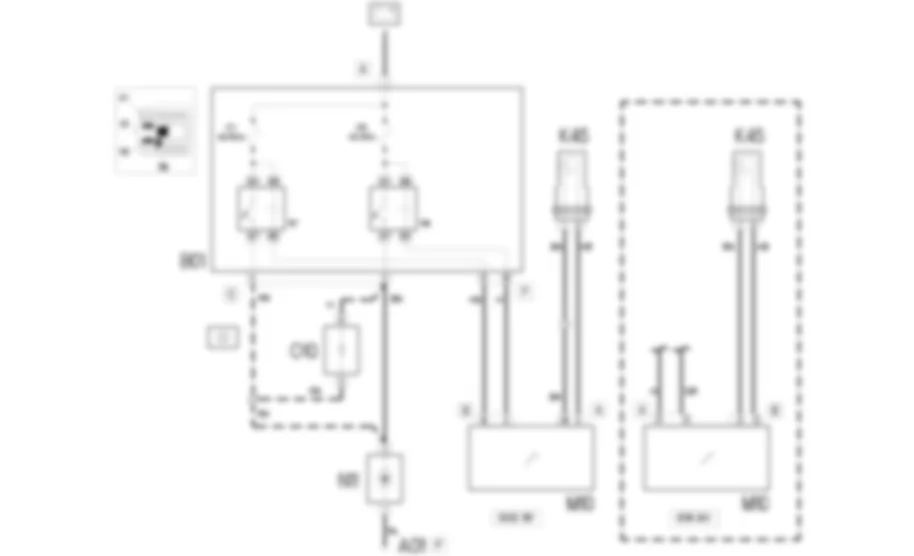 RAFFREDDAMENTO MOTORE - SCHEMA ELETTRICO Fiat DOBLO 1.6 16v Fino a 10/2000 RAFFREDDAMENTO MOTORE - SCHEMA ELETTRICO Fiat DOBLO 1.6 16v Fino a 10/2000