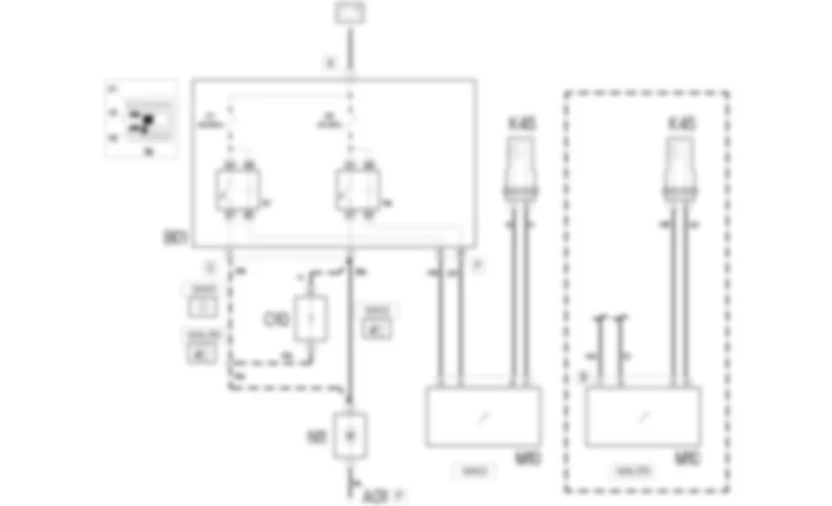 ENGINE COOLING - WIRING DIAGRAM Fiat DOBLO 1.9 JTD 8V da 12/03 ENGINE COOLING - WIRING DIAGRAM Fiat DOBLO 1.9 JTD 8V da 12/03