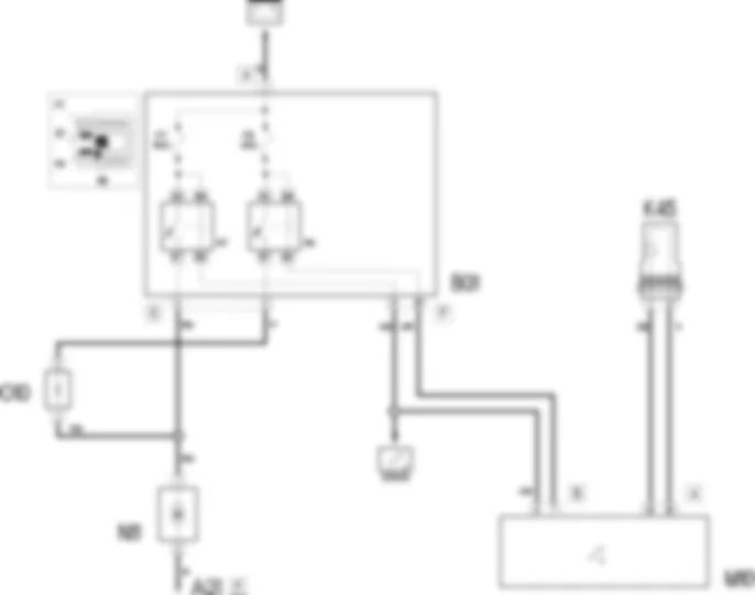 RAFFREDDAMENTO MOTORE - SCHEMA ELETTRICO Fiat DOBLO 1.3 JTD 16V  Da 10/2000