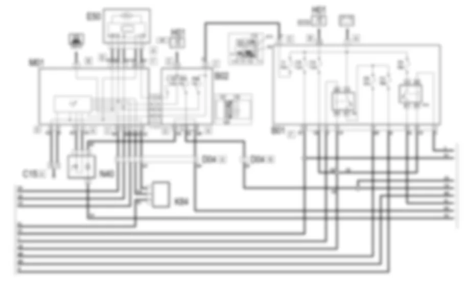 METHANE ENGINE ELECTRONIC MANAGEMENT - WIRING DIAGRAM Fiat DOBLO 1.6 16v  Da 10/2000