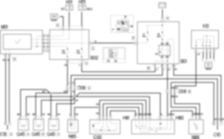CONDIZIONATORE - SCHEMA ELETTRICO Fiat DOBLO 1.9 JTD 8V Da 10/2000 CONDIZIONATORE - SCHEMA ELETTRICO Fiat DOBLO 1.9 JTD 8V Da 10/2000