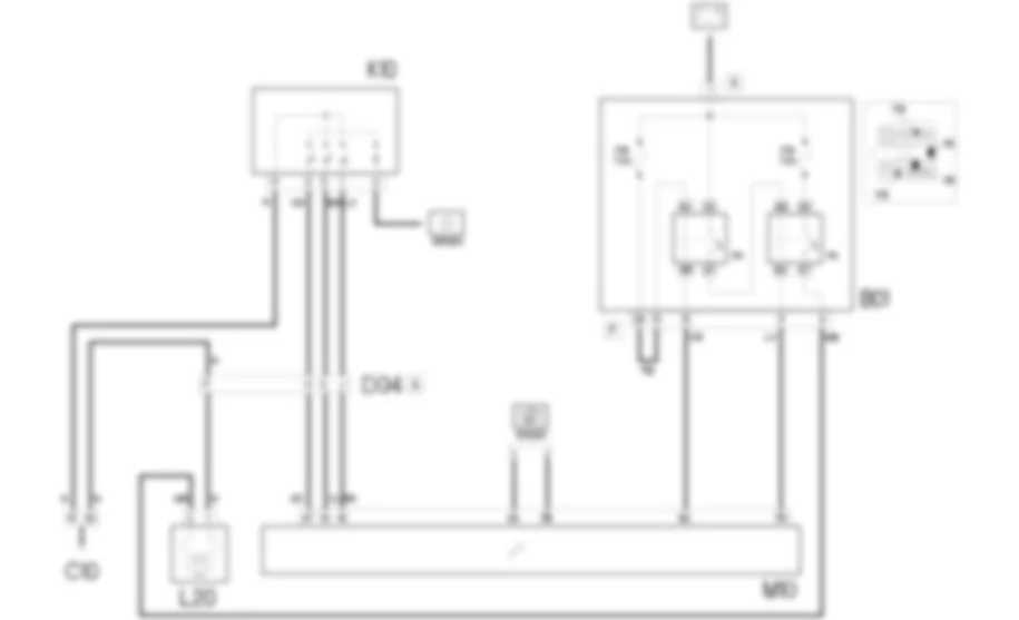 INSERIMENTO COMPRESSORE - SCHEMA ELETTRICO Fiat DOBLO 1.9 DIESEL Fino a 10/2000 INSERIMENTO COMPRESSORE - SCHEMA ELETTRICO Fiat DOBLO 1.9 DIESEL Fino a 10/2000