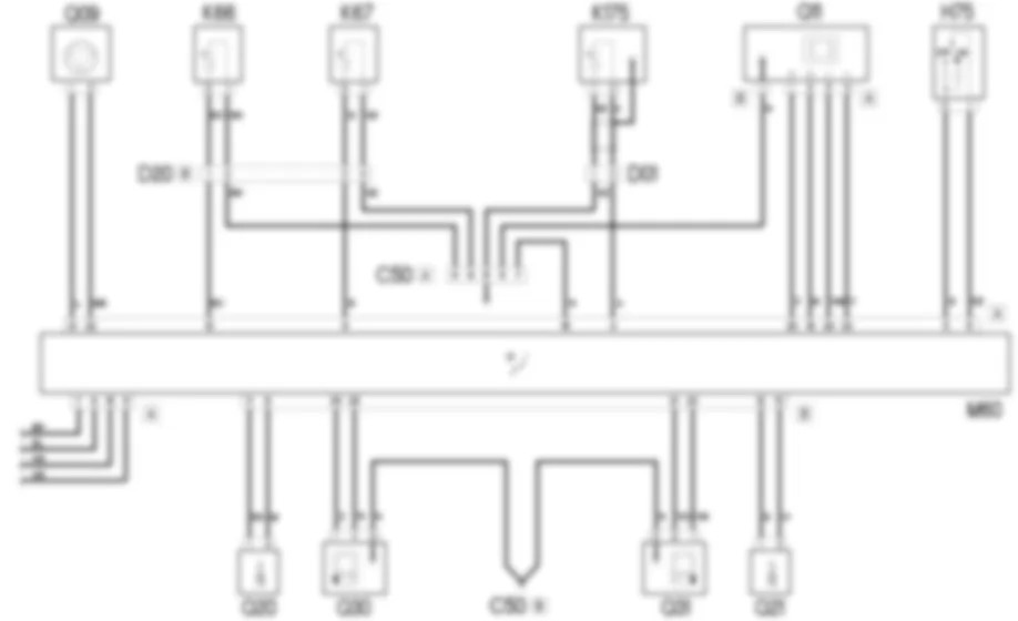 AIRBAG - SCHEMA ELETTRICO Fiat DOBLO 1.9 JTD 8V Da 10/2000 AIRBAG - SCHEMA ELETTRICO Fiat DOBLO 1.9 JTD 8V Da 10/2000