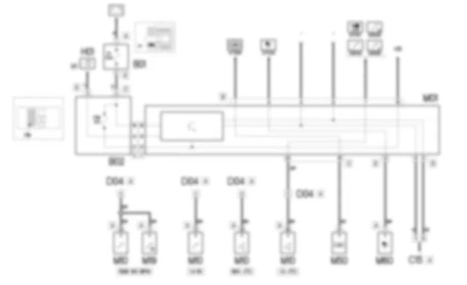MULTIPLE DIAGNOSTIC CONNECTOR WIRING DIAGRAM Fiat DOBLO 1.9 JTD 8V da 12/03 MULTIPLE DIAGNOSTIC CONNECTOR WIRING DIAGRAM Fiat DOBLO 1.9 JTD 8V da 12/03