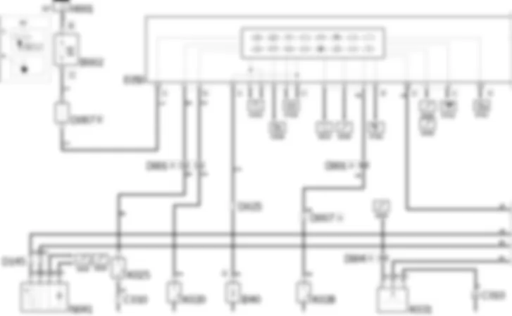COMBINE DE BORD - SCHEMA ELECTRIQUE Fiat DUCATO 2.3 JTD 16V  fino a 02/05