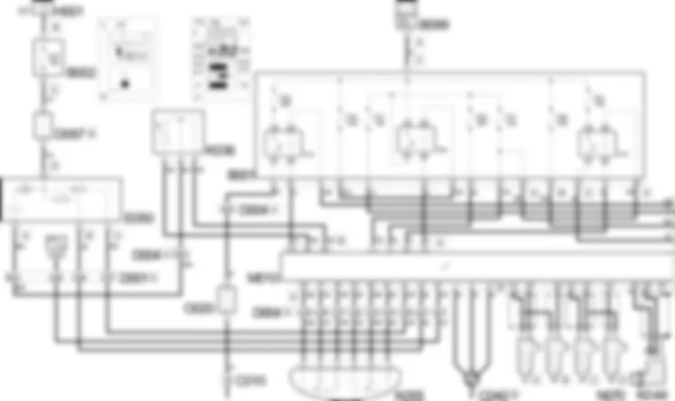 SCHEMA ELECTRIQUE DE LA GESTION ELECTRONIQUE DES MOTEURS DIESEL Fiat DUCATO 2.0 JTD 8V  da 03/05