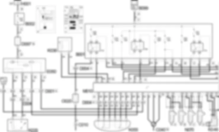 SCHEMA ELECTRIQUE DE LA GESTION ELECTRONIQUE DES MOTEURS DIESEL Fiat DUCATO 2.3 JTD 16V  fino a 02/05