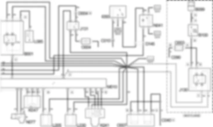 ELEKTRONISCHE STEUERUNG DIESELMOTOREN - SCHALTPLAN Fiat DUCATO 2.8 JTD 8V  fino a 02/05