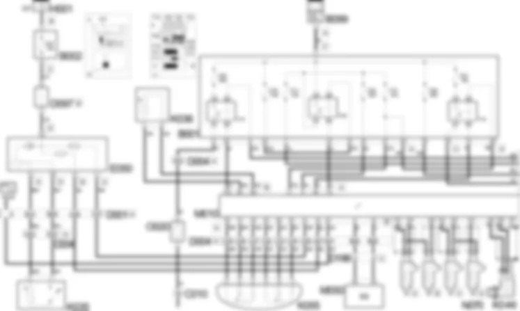ELEKTRONISCHE STEUERUNG DIESELMOTOREN - SCHALTPLAN Fiat DUCATO 2.8 JTD 8V  fino a 02/05