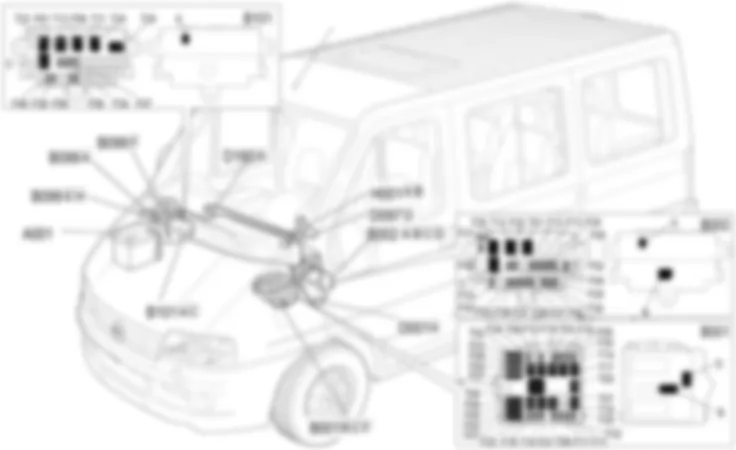 ALIMENTATION LOCALISATION COMPOSANTS Fiat DUCATO 2.0 JTD 8V  da 03/05