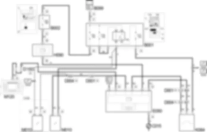 SPEEDOMETER WIRING DIAGRAM Fiat DUCATO 2.8 JTD 8V  fino a 02/05