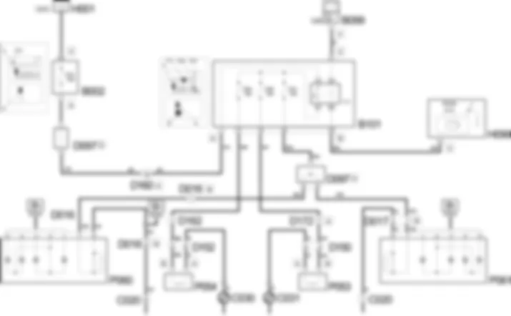 ODSZRANIANIE SZYBY TYLNEJ I LUSTEREK ZEWNETRZNYCH WSTECZNYCH SCHEMAT ELEKTRYCZNY Fiat DUCATO 2.8 JTD 8V fino a 02/05 ODSZRANIANIE SZYBY TYLNEJ I LUSTEREK ZEWNETRZNYCH WSTECZNYCH SCHEMAT ELEKTRYCZNY Fiat DUCATO 2.8 JTD 8V fino a 02/05