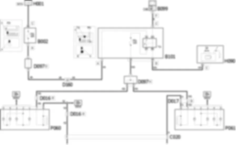ENTEISUNG DER HECKSCHEIBE UND DER AUSSENSPIEGEL SCHALTPLAN Fiat DUCATO 2.8 JTD 8V fino a 02/05 ENTEISUNG DER HECKSCHEIBE UND DER AUSSENSPIEGEL SCHALTPLAN Fiat DUCATO 2.8 JTD 8V fino a 02/05