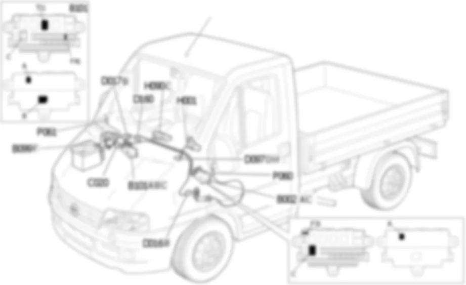 ENTEISUNG DER HECKSCHEIBE UND DER AUSSENSPIEGEL EINBAULAGE BAUTEILE Fiat DUCATO 2.8 JTD 8V fino a 02/05 ENTEISUNG DER HECKSCHEIBE UND DER AUSSENSPIEGEL EINBAULAGE BAUTEILE Fiat DUCATO 2.8 JTD 8V fino a 02/05