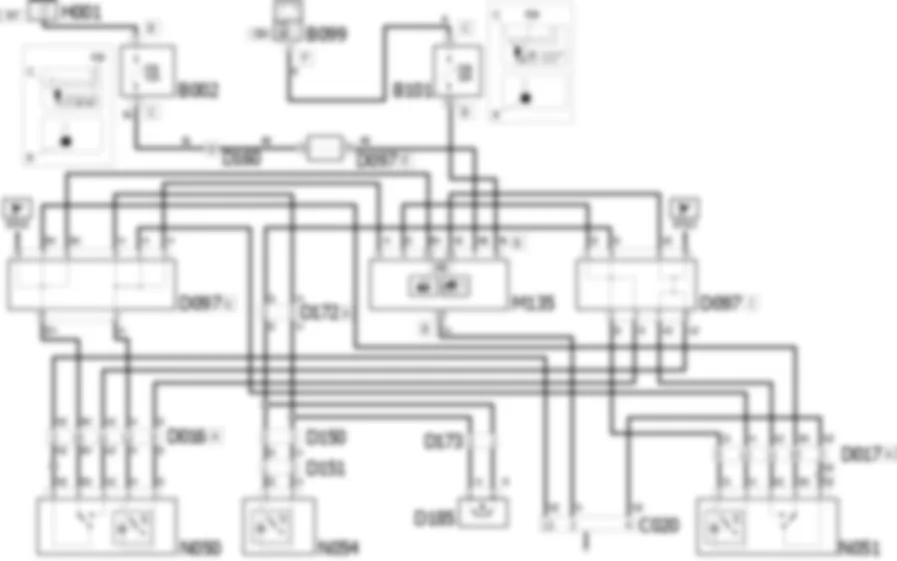 CENTRAL LOCKING WIRING DIAGRAM Fiat DUCATO 2.8 JTD 8V  fino a 02/05