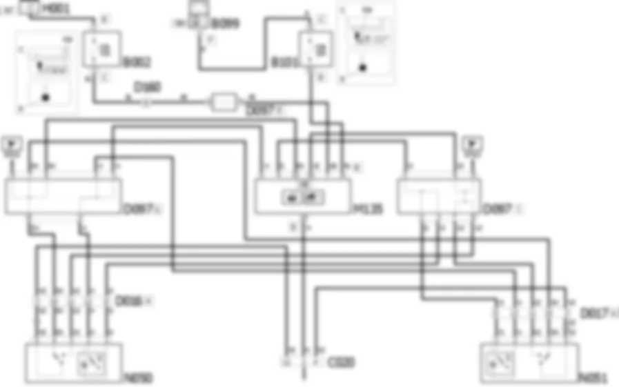 VERROUILLAGE DES PORTES SCHEMA ELECTRIQUE Fiat DUCATO 2.0 JTD 8V  da 03/05