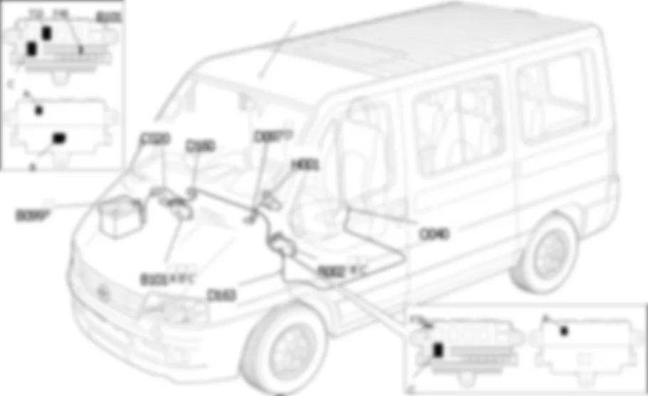 SIEGES CHAUFFANTS LOCALISATION COMPOSANTS Fiat DUCATO 2.0 JTD 8V fino a 02/05 SIEGES CHAUFFANTS LOCALISATION COMPOSANTS Fiat DUCATO 2.0 JTD 8V fino a 02/05