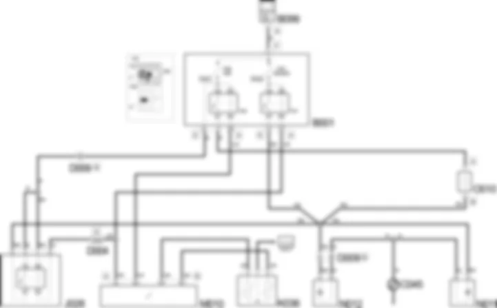 REFROIDISSEMENT DU MOTEUR - SCHEMA ELECTRIQUE Fiat DUCATO 2.0 16V  fino a 02/05