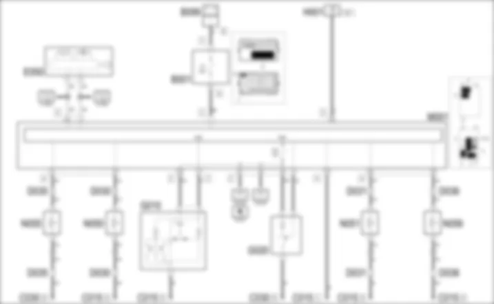 COURTESY LIGHTS - WIRING DIAGRAM Fiat GRANDE PUNTO 1.4 16v  