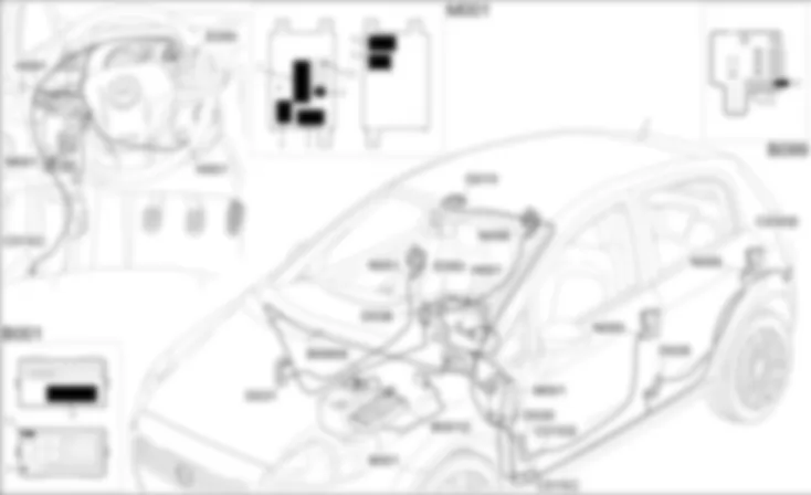 COURTESY LIGHTS - COMPONENT LOCATION Fiat GRANDE PUNTO 1.9 Multijet COURTESY LIGHTS - COMPONENT LOCATION Fiat GRANDE PUNTO 1.9 Multijet