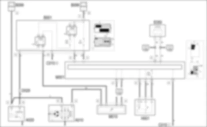 STARTING AND RECHARGING - WIRING DIAGRAM Fiat GRANDE PUNTO 1.3 Multijet  