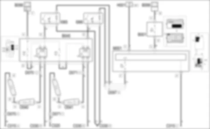 HEATED SEATS - WIRING DIAGRAM Fiat GRANDE PUNTO 1.4 16v  