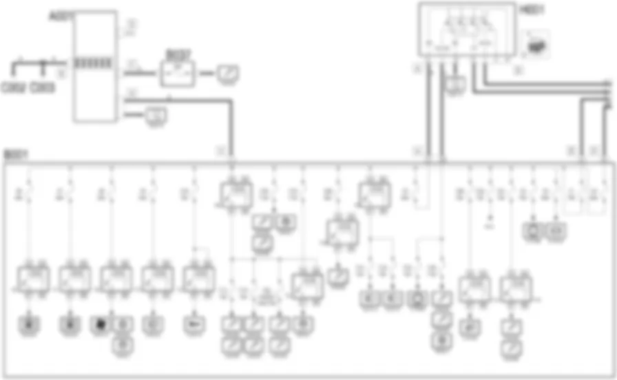 ALIMENTACION - Esquema electrico Fiat IDEA 1.3 JTD 16v  