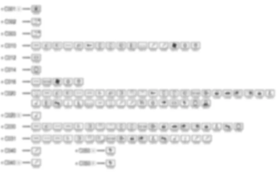 MASSE - Schema elettrico Fiat IDEA 1.3 JTD 16v  