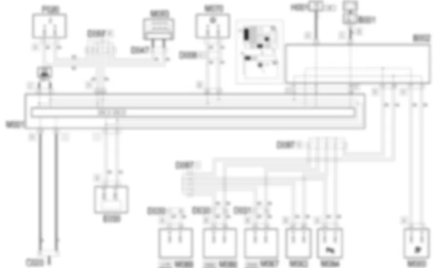LINEE DI COLLEGAMENTO               CAN - Schema elettrico Fiat IDEA 1.3 JTD 16v  